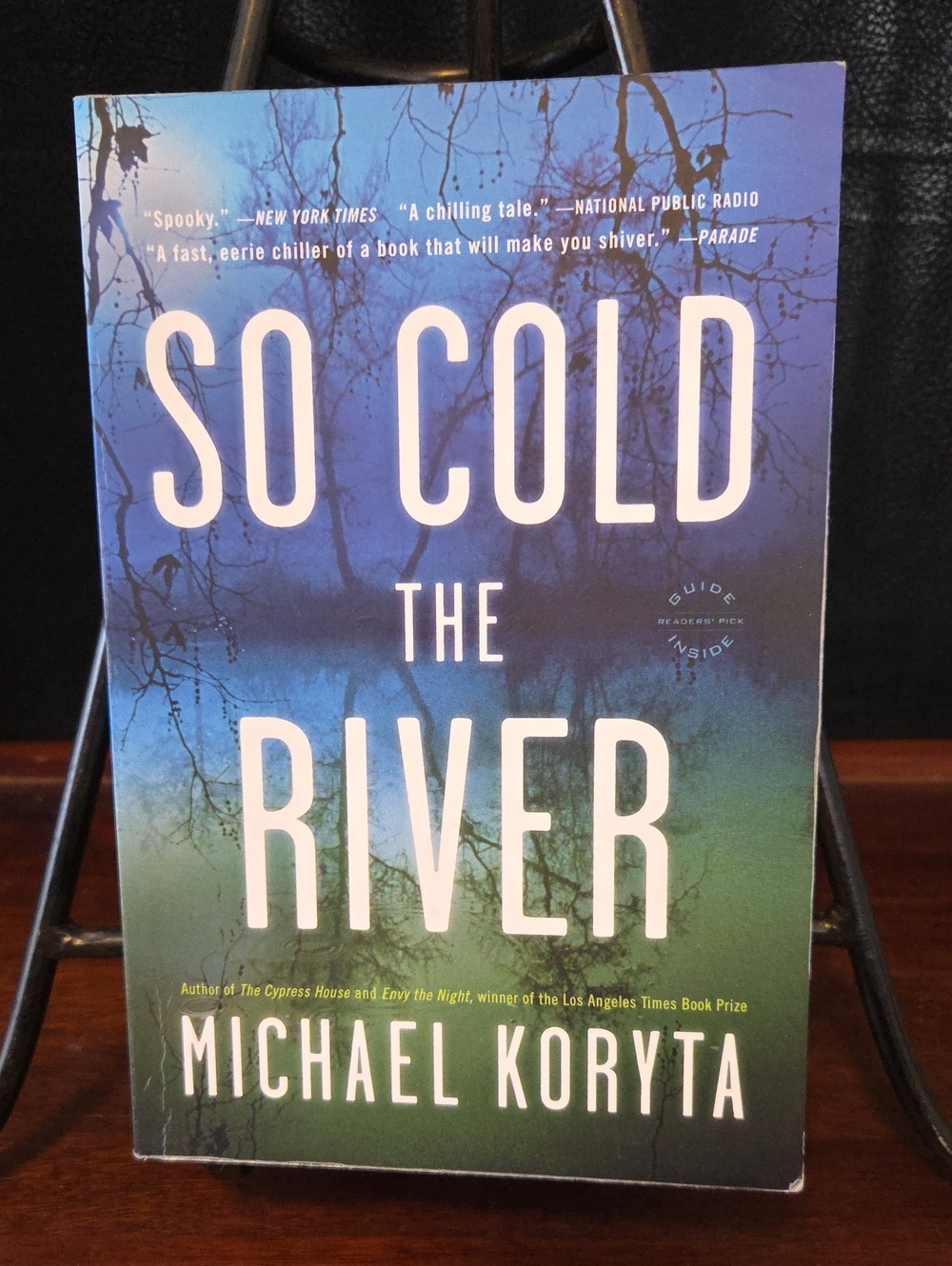 SO COLD THE RIVER by Michael Koryta 1st Edition Paperback